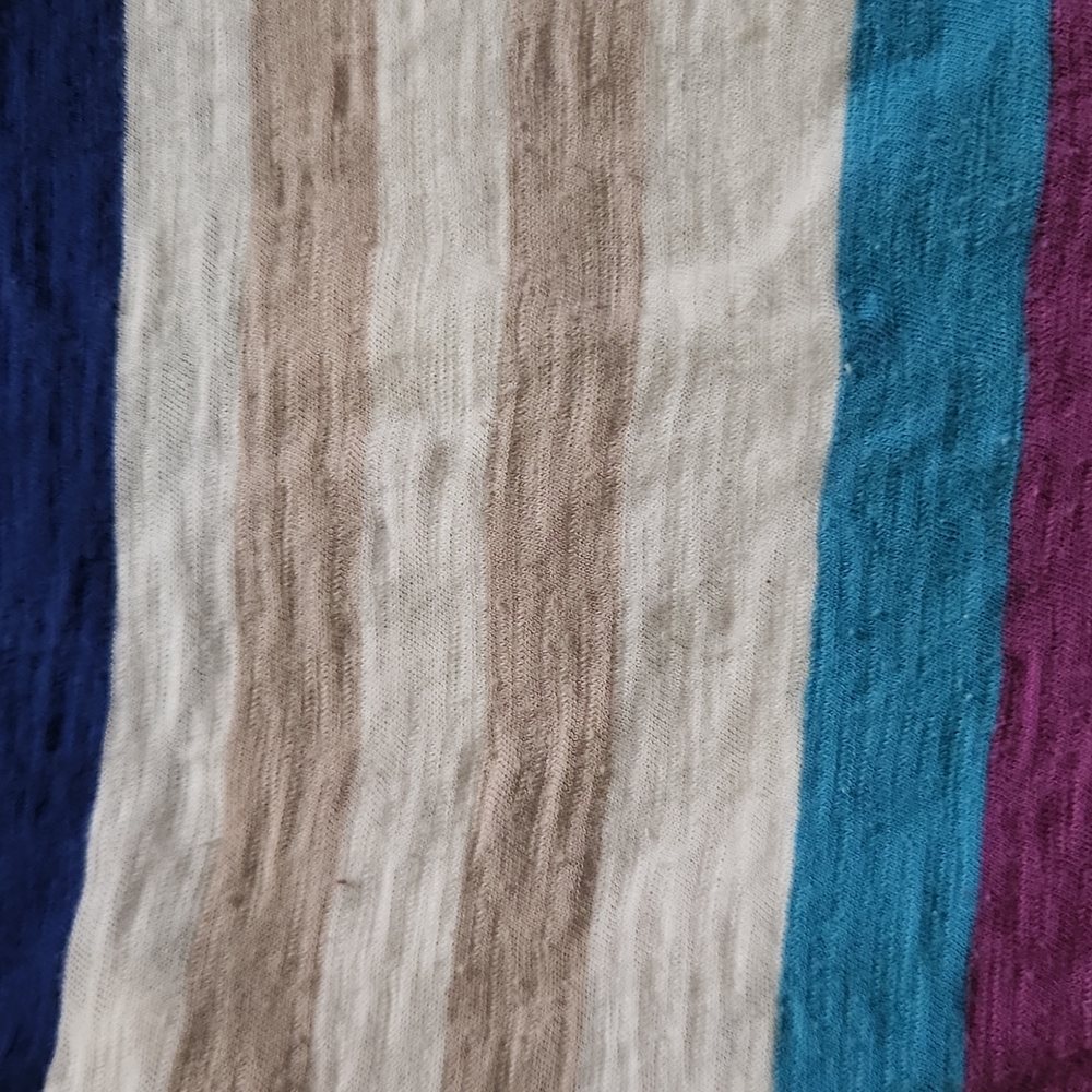 Motherhood Maternity large short sleeved tees- striped & purple - Picture 5 of 5